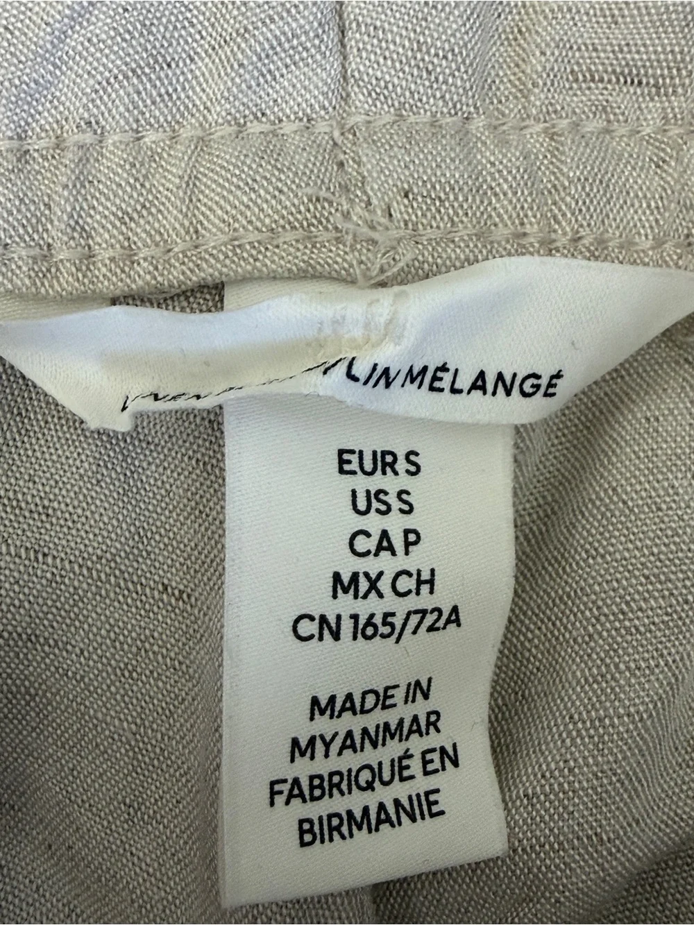 H&M Linen Pants